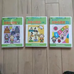 Nikk映像 知ってる？日本の歴史 DVD 3巻セット こどもにおくる教養
