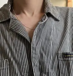 ベネチアンチェーン ネックレス シルバー925 1mm 50cm 細身　ミニマル