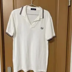 Fred Perry ホワイト ポロシャツ 半袖