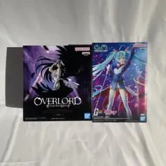 BANPRESTO EVOLVE フィギュア 初音ミク アルベド 2体セット