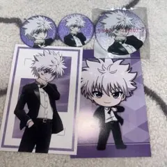 ハンターハンター　キルア　缶バッジ　アニメイトフェア