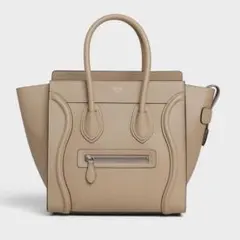 超美品 セリーヌ ラゲージ　マイクロ　デューン