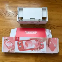 空箱 Lite コーラル 箱のみ Nintendo Switch 内箱付きのサムネイル