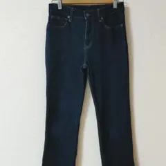 サイズ25 uniqlo ユニクロストレッチスリムアンクルジーンズ