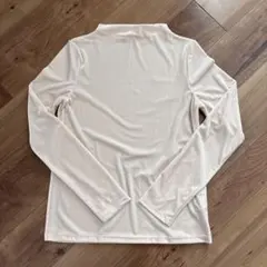 anysis ベロアトップス　オフホワイト　光沢感　Lサイズ　超美品