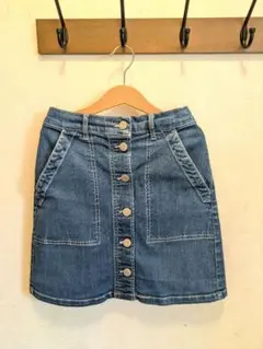 BROWNY STANDARD （wego） 女子　デニムミニスカート