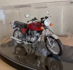 HONDA　ホンダ　CB400FOUR　1974年　プラモデル完成品　ケース付きのサムネイル