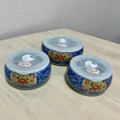 未使用 有田焼 夢彩磁器 レンジパック 3点セット 密閉容器 保存容器 古伊万里のサムネイル