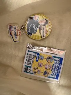 ファイターズ　山崎福也　缶バッチ