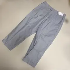 ユニクロ　イネス コットンテーパードパンツ