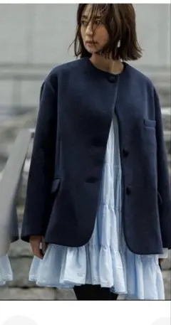 FORME ノーカラージャケット　東原亜希　金子綾　コート 2025年最新】forme 金子綾の人気アイテム - メルカリ