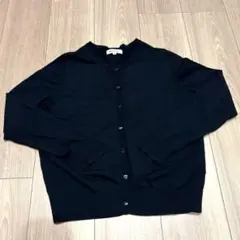 NATURAL BEAUTY BASIC カーディガン　Mサイズ　ネイビー
