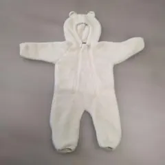 L.L.Bean ベビー　フリースロンパース クマ耳付き　6-12M