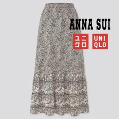 ANNA SUI ユニクロ　コラボスカート　S ロングスカート