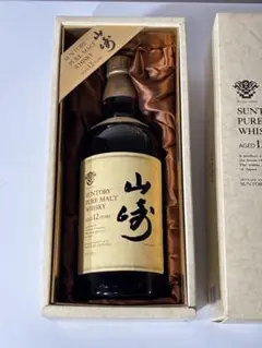 【未開封品】山崎 12年 旧ボトル ピュアモルト ウイスキー 700ml 冊子付 福島県内発送【古酒】 SUNTORY WHISKY 山崎 12年 ピュアモルト