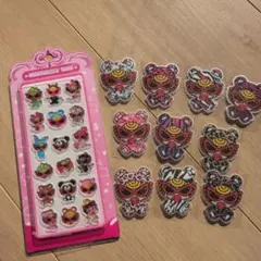 ラス１★ヒスミニアクリルシール＆ステッカー10枚