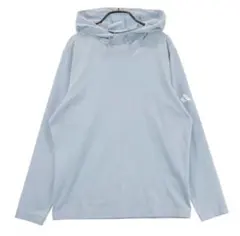 ADIDAS GOLF プルオーバー フーディー ライトブルー