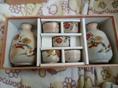 徳利とおちょこ5個セット 陶器製