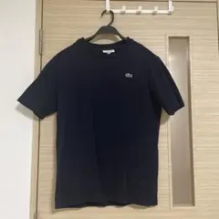 LACOSTE ネイビー Tシャツ REGULAR FIT