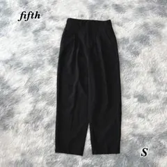 【新品未使用】fifth ハイウエスト　スラックス　Sサイズ