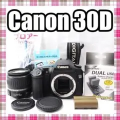 ❤️美品♪Canon EOS30D☆スマホ転送OK&高速連写!!付属品多数❤️ 2025年最新】CANON eos 30dの人気アイテム - メルカリ
