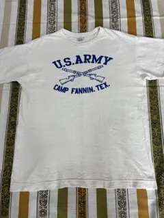 リアルマッコイズ 半袖Tシャツ XL ブルー U.S. ARMY - メルカリ