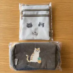 カルディ 猫の日 3段マルチポーチ ポーチ 新品未開封 ニャンコーヒー