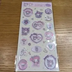 正規品　サンリオ　すりガラス風シール
