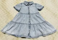 baby GAP 半袖デニムワンピース 3years 100cm