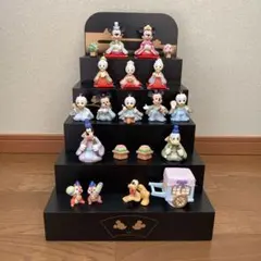 ディズニー　雛人形　雛壇5段飾り