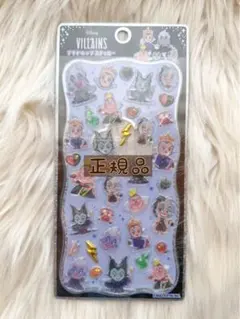 ディズニー　ヴィランズ　プチドロップステッカー　正規品