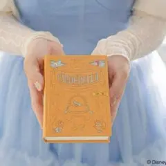 しまむら　kaho ブック型アクセサリーケース　ディズニー　シンデレラ
