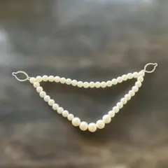 ホワイトパール 2連ネックレス