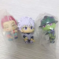 ハンターハンター　　すわらせ隊　ガチャガチャ　ヒソカ　キルア　メルエム　3セット