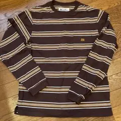 MANASTASH ストライプ長袖Tシャツ M