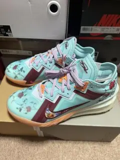 LeBron 18 ホワイト/ブルー - メルカリ