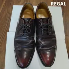 REGAL ブラウン 靴 24.5cm リーガル　茶色　革靴　ビジネスシューズのサムネイル