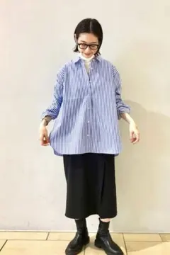 UNIQLO ストライプ　シャツ