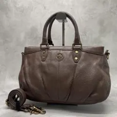 Tory Burch 2-Way Leather Shoulder Bag