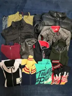 130センチ　男の子　アウター(12着まとめ売り)①