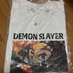 GU 鬼滅の刃 Tシャツ ホワイト Mサイズのサムネイル