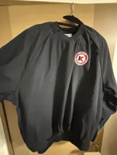 PRO FIT Keeney ブラックナイロンプルオーバー