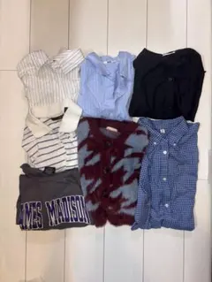 レディースウェアまとめ売り17点（シャツ、パンツ、ジャケット）