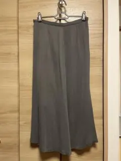 ロングフレアスカート グレーのサムネイル