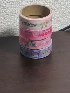 サンリオ マイメロディ クロミ マスキングテープ 4本セットのサムネイル