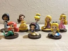 キューポスケットプチ ディズニープリンセス８体 Q posket petit