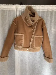 juemi 完売品ムートンジャケット 中古・古着通販】juemi (ジュエミ) ムートンジャケット ブラウン