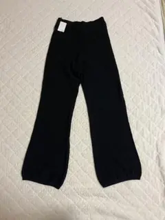 【新品タグ付】AMERICAN HOLIC 透かし編みニットパンツ　Sサイズ