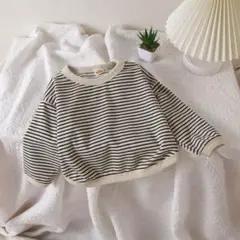 【新品】SHEIN ボーダースウェット