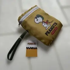新品 未使用 スヌーピー エコバッグ 折りたたみ コンパクト トートバッグ